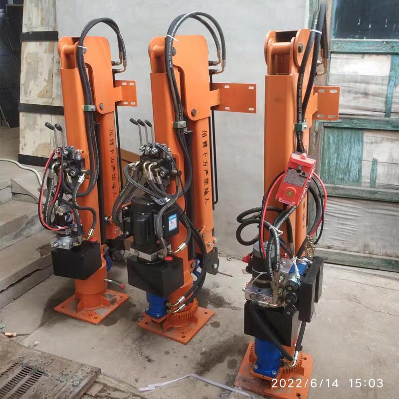 水磨沟区重汽蓝牌随车吊 3.2吨 国六动力强 液压驱动 农用自卸起重机